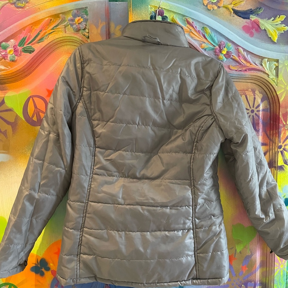 Vintage Old School Gray/Grey Reebok medium jacket - Picture 4 of 6